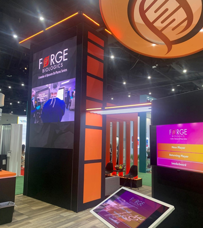 Forge Biologics booth at BIO Conference 2024