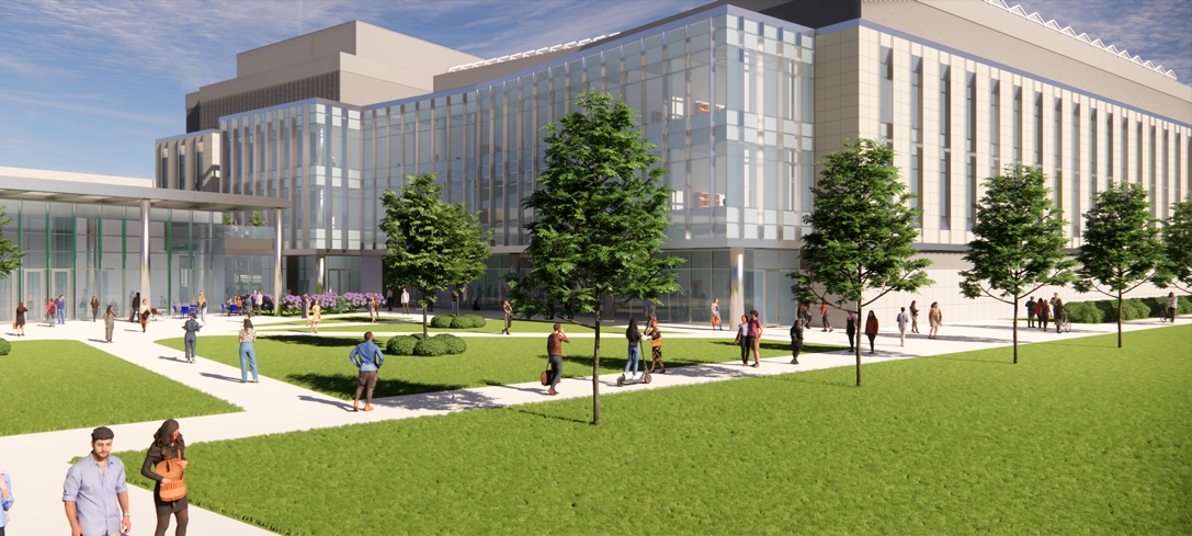 Equipped with cutting-edge laboratories, rooftop research greenhouses, classrooms, and office spaces for faculty, graduate students, and staff, the 269,000-square-foot facility will consolidate multiple departments and research functions, facilitating collaborative research endeavors.