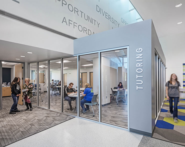 A look inside the tutoring center
